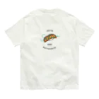 9bdesignのずっとスシだったんだぜ。｜サーモン オーガニックコットンTシャツ