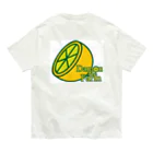 ﾆｼｷｵﾘ🍋CollectionのDamonde new レモンロゴ2 Organic Cotton T-Shirt