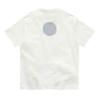 全吉堂の狛犬　-白×紅茶 Organic Cotton T-Shirt