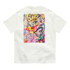 hanky-pankyのsmile オーガニックコットンTシャツ