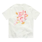 エリカのヤママユガールとスイカアイス Organic Cotton T-Shirt