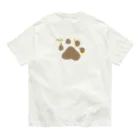 Ur my sunshine☀︎のPaw's paw 🐾 オーガニックコットンTシャツ