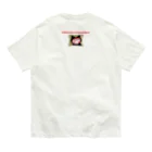 whiteuniva∞lemonchuraのflying niwatori オーガニックコットンTシャツ