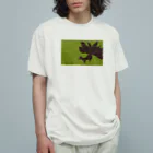 ari designの九尾の狐、反省せず オーガニックコットンTシャツ