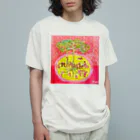 Ryncosmogonyの共に生きよう オーガニックコットンTシャツ