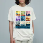 Teal Blue CoffeeのBest of Cafe music オーガニックコットンTシャツ