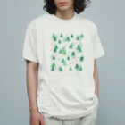 Drecome_Designの星降る森(シンプル) Organic Cotton T-Shirt