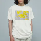 akane_art（茜音工房）の癒しの風景（オミナエシ） Organic Cotton T-Shirt