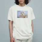 TOMOYA MURAKAMIのSAKURA-Oil Painting- Organic Cotton T-Shirt