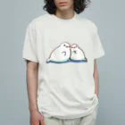BARE FEET/猫田博人のなんとまあアザラシ オーガニックコットンTシャツ