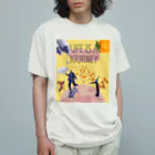 TANISANグラフィックのLife is a Journey オーガニックコットンTシャツ