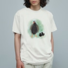 akane_art（茜音工房）のいきものイラスト（ヤンバルクイナの親子） Organic Cotton T-Shirt