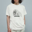 光平洋子のかしこいプーリー犬　こもだる puli illustration  Organic Cotton T-Shirt