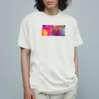 bluebluebeeのMelting point ☆ めるてぃんぐぽいんと オーガニックコットンTシャツ