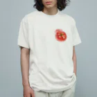 akane_art（茜音工房）のベジタブルT（トマト） オーガニックコットンTシャツ