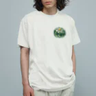 akane_art（茜音工房）のベジタブルT（カボチャ） Organic Cotton T-Shirt