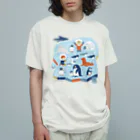 すずきいときちの南極生活 オーガニックコットンTシャツ