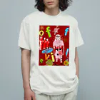 Nisaburo ☆kの邪気退散 オーガニックコットンTシャツ