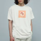 usa100の薔薇を愛でる オーガニックコットンTシャツ