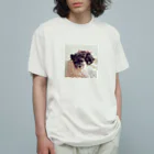 anioのねむねむこいぬ Organic Cotton T-Shirt