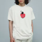 みにゃ次郎のどすとらいく オーガニックコットンTシャツ