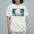 錆猫の館の【A】冠羽の鳳凰 オーガニックコットンTシャツ