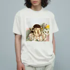 ベガのひつじのWaku Waku オーガニックコットンTシャツ