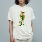 くらはしれいのワニと僕 オーガニックコットンTシャツ