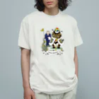 冥王星のイリオモテヤマネコと執事さん（ゴルフ） Organic Cotton T-Shirt