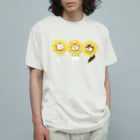 wankorosobaのひまわり🌻Ｔシャツ Organic Cotton T-Shirt