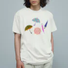 mi. （エムアイドット）の傘いろいろ Organic Cotton T-Shirt