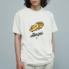 9bdesignのシンプル・スシ｜赤貝 Organic Cotton T-Shirt