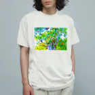 NEON LIGHT STARSのYOU are in wonderland*green オーガニックコットンTシャツ