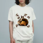 ララビビにゃんSHOPのうざがりビビちゃん Organic Cotton T-Shirt