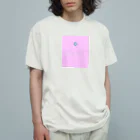 26giのドレスピンク オーガニックコットンTシャツ