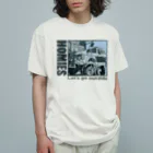 BASSHOMIESのLet's Go Outside!(濃いめ) Organic Cotton T-Shirt