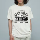 Yoshitomosのmi chiamo GOBBO1 オーガニックコットンTシャツ