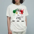 Yoshitomosのmi chiamo gobbo 2 オーガニックコットンTシャツ