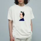 CHOSANAのダックス侍 にらみ Organic Cotton T-Shirt