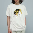 猫田三兄弟のIKAKUNEKO オーガニックコットンTシャツ