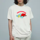 ue☆(ウイ）のシューチャンマン オーガニックコットンTシャツ