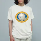 錆猫の館の【B】冠羽の鳳凰 オーガニックコットンTシャツ