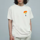 ゆうあーとのアップルン オーガニックコットンTシャツ