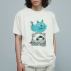 コジカショップのたぶんねこ／オーガニックＴ オーガニックコットンTシャツ