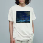 deleTe.の空 オーガニックコットンTシャツ