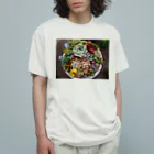 みきまるの写真の多肉植物寄せ植え Organic Cotton T-Shirt