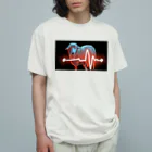 ギャバホイホイホイの電気ひつじ オーガニックコットンTシャツ