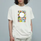 pojipoのNO WAR オーガニックコットンTシャツ