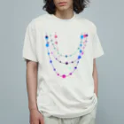 ほうせきやさんのカラフルネックレス Organic Cotton T-Shirt