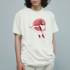 ieharatoshiakiのやまとをのこ オーガニックコットンTシャツ